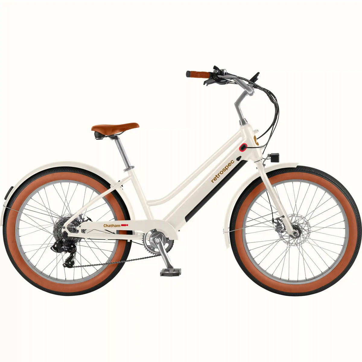 Chatham Rev+ 2 Beach Cruiser Electric Bike - Step Through