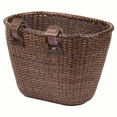 Dreamcatcher Handwoven Cane Bike Basket